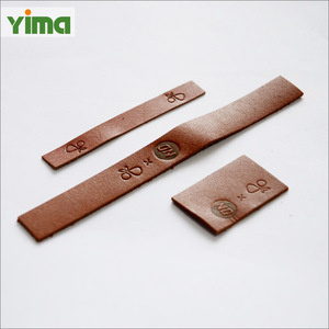 Etichetta in Pelle Rotonda con Lettere Metalliche LOGO <span class=keywords><strong>per</strong></span> <span class=keywords><strong>Abbigliamento</strong></span> di Cani e Animali Domestici, Colori Bianco, Nero e Marrone - Product Image 6