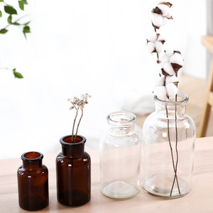 Fornitore di <span class=keywords><strong>vasi</strong></span> in vetro trasparente ambrato vaso <span class=keywords><strong>per</strong></span> bottiglie di piccole <span class=keywords><strong>piante</strong></span> in vetro <span class=keywords><strong>vasi</strong></span> in vaso di vetro floreale in <span class=keywords><strong>vendita</strong></span> - Product Image 4