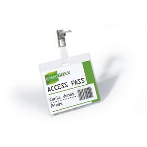 DURABLE - 8003-19 Porte-nom 60x90mm avec clip (multi-pack) - EAN 4005546810034 BADGES NOM BADGES AVEC FIXATION - Product Image 2