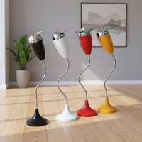 Cendrier sur pied grande capacité, autonettoyant, avec couvercle poli détachable et hauteur réglable, pour extérieur, maison et hôtel