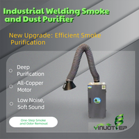Aspirateur industriel portable compact avec purificateur de fumée pour l'extraction des fumées de soudage et de brasage