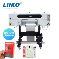 LINKO Automatic Digital A2 UV-Tinten strahl plotter für Telefon gehäuse Glas Holz-Neuer Zustand Imprima nte UV DTF-Drucker maschine