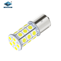 Ampoules LED pour voiture en gros 1156 P21W, ampoules LED BA15S, ampoules LED 1157 clignotant 5050 27SMD T20 W21W, feux de freinage pour véhicules