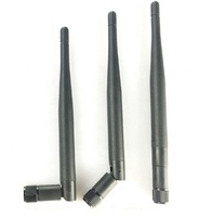 Antenne double bande Wi-Fi 2,4 GHz et LoRa 433/868/920 MHz, type « Rubber Duck », 3 dBi, connecteur SMA mâle pour module sans fil de passerelle IoT