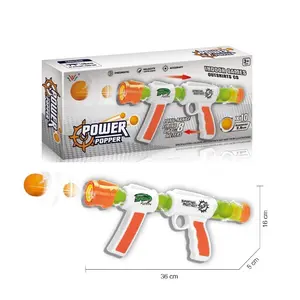 Toy Gun- 3 4 5 6 7 8 ans Jeux de tir Pistolets jouets pour garçon, filles- Pistolet  jouet à balles souples avec balle en mousse