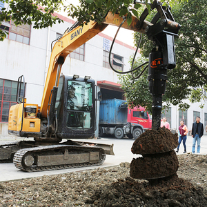 Máy Khoan Đất Thủy Lực Máy Xúc Chất Lượng Cao Máy Khoan Lỗ Khoan Cho Máy Móc Xây Dựng - Product Image 3