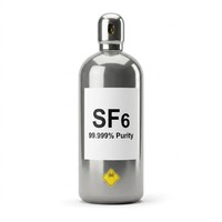 Hexafluoruro de Azufre (SF6) UN1080 Clase 2.2 en Cilindros de Acero de Alta Presión con Certificado de Conformidad (COA) y Ficha de Datos de Seguridad (SDS) Completos