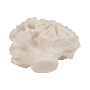 Scultura in resina a forma di petalo di corallo per decorazioni domestiche, ornamento costiero, bagno, ufficio, soggiorno - Product Image 6
