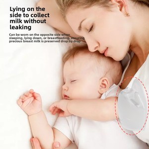 Raccoglitore di Latte Materno Personalizzato <span class=keywords><strong>in</strong></span> Silicone Alimentare Morbido da 70ml per Mamme che Allattano - Product Image 4