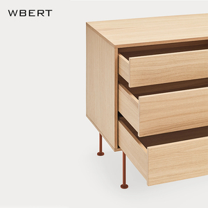 Gabinete lateral de madera minimalista italiano WBERT, entrada moderna Simple, dormitorio de té, sofá, gabinete lateral, gabinete de té - Product Image 6