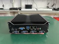 Ordinateur industriel embarqué Wanlan 2 NICs, double canal, 2*DDR4/1*M.2 NVME, 6 ports COM, i7 8569U, TPM2.0, GPIO, Watchdog, mini PC