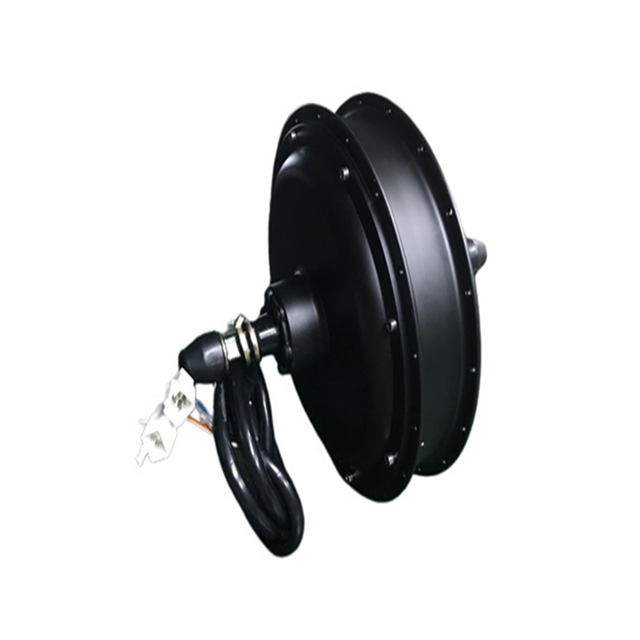 48V60V72V 500W1000W1500W Brushless Gearless Hub Motor Drum Disc Brake Motor