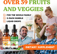 Offre Spéciale : Compléments Alimentaires OEM Fruits et Légumes – Gouttes Liquides de Vitamines Naturelles de Haute Qualité pour l'Équilibre