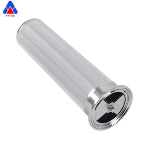 Élément filtrant en maille métallique sinterisée de haute qualité Huahang, acier inoxydable 304, cartouche filtrante sinterisée - Product Image 5