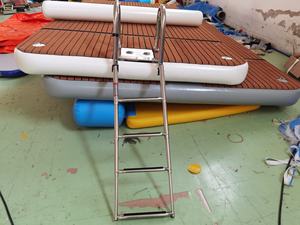 Muelle inflable de jetski personalizado, plataforma de pontón de isla <span class=keywords><strong>flotante</strong></span> de agua inflable <span class=keywords><strong>para</strong></span> yate - Product Image 5