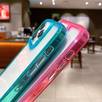 Coque de protection rigide transparente en ABS pour IPhone15/14/13/12/11/Mini/Pro/XS/Max/XR/X/8/7 Plus/SE, résistante aux chocs et étanche
