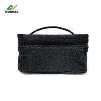 Blings paillettes Oxford fermeture éclair Portable étanche voyage cosmétique sac de rangement organisateur étui toilette sac de lavage pochette avec paillettes