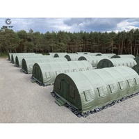 Tente de secours 40 places, vert US, 16x16, petite et grande, avec toilettes, pour location, médicale, pour 20 personnes, cadre de secours US, pour 50 personnes