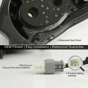 Feux arrière <span class=keywords><strong>LED</strong></span> HCMOTIONZ pour Toyota 4Runner 2003-2009 4ème génération, ensemble de feux arrière, animation DRL, signal dynamique, frein, marche arrière - Product Image 5