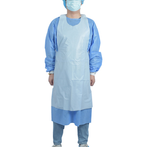 Smocks de cuisine pour adultes peinture pique-nique bricolage artisanat répondant à divers besoins tabliers jetables <span class=keywords><strong>en</strong></span> <span class=keywords><strong>plastique</strong></span> - Product Image 2
