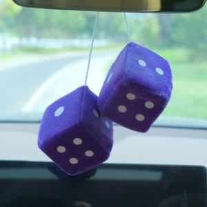 Juguete de Peluche con Forma de Dado para Coche, con Ventosa, Regalo Creativo, Muñeco de Peluche, Venta General - Product Image 5