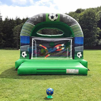 Équipement de jeu interactif : Porte de football gonflable pour des jeux de lancer de football extrêmement amusants