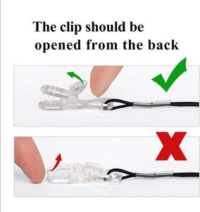 Clip de protection réglable en silicone pour aides auditives BTE – Accessoire de maintien et de protection pour écouteurs - Product Image 5