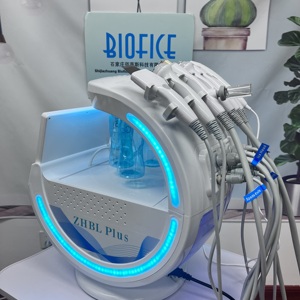 Prix d'usine, machine Hydra Face intelligente bleu glace 2023 7 en 1, soin de la peau - Product Image 4
