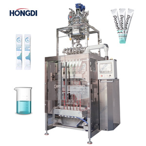 Paquete de enjuague bucal líquido de 6 columnas en sobres tipo leche, envasado completamente automático - Product Image 1