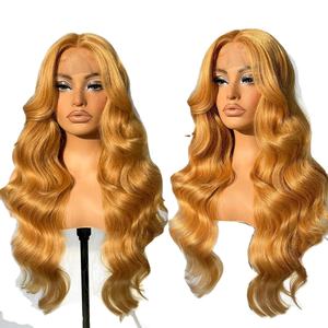 Perruque à dentelle frontale pour femmes européennes et américaines, style naturel, haute température, fabriquée à la machine, changement de <span class=keywords><strong>coiffure</strong></span>, forme du visage, Zhejiang - Product Image 1