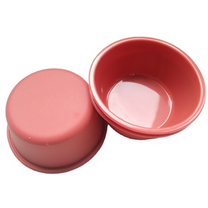 Moldes redondos de silicona <span class=keywords><strong>Jumbo</strong></span> personalizados antiadherentes sin BPA de grado alimenticio para magdalenas, <span class=keywords><strong>molde</strong></span> de pastel de silicona, moldes para tazas para hornear - Product Image 2
