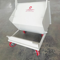 Bac à bascule empilable Self Dumping Hopper pour convoyeur à copeaux