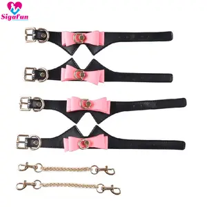 Prezzo di fabbrica per adulti Bondage Restraint Set SM Products Leather BDSM Sex Toy