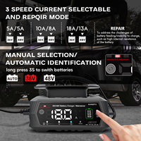 Chargeur de chariot de golf HTRC 36/48 volts, chargeur intelligent 36V/18A 48V/13A, certifié CE FCC ROHS, sortie 60V/13A, chargeur automatique pour moto