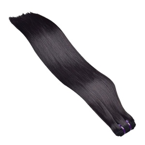 Extensiones de Cabello Humano Virgen Remy Liso, 100% Sin Procesar, Cutícula Alineada, Tejidas a Mano - Product Image 6