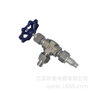 Válvula de gas angular Opeie DN4 1/2 pulg. manual de alta temperatura para reducción de presión - Product Image 2