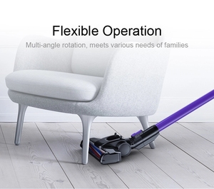 LANJI AC400W <span class=keywords><strong>Aspirateur</strong></span> à main portable filaire <span class=keywords><strong>et</strong></span> balai à franges Source d'alimentation électrique de type cyclone pour la maison Fonction de séchage du canapé - Product Image 4