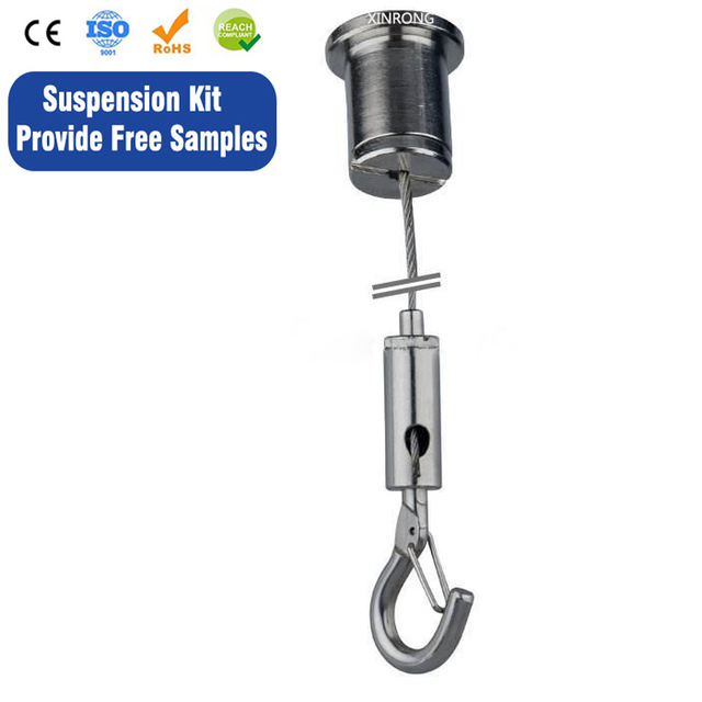High Quality Stainless Steel Wire Rope Clip for Cable Management Hanging Lighting System