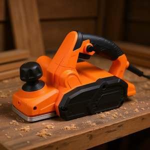 Raboteuse électrique à main, largeur de coupe de 3-1/4 pouces, 16800 tr/min, outil de travail du bois à profondeur réglable avec cordon - Product Image 2