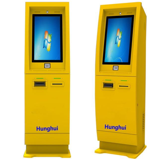 Cash Acceptor Cash Dispenser Withdraw Recycler Machine BTM Payment Redemption Self Service Kiosk SDK 10-Point Capacitive Touch