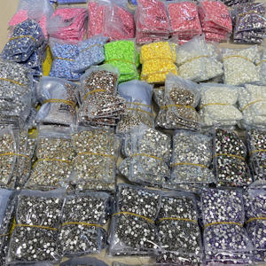 เพชรตกแต่งเล็บสีเพอริดอท Whatstone SS3-SS50 แบบหลังแบน จำนวนมาก - Product Image 3