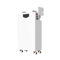 Système de stockage d'énergie solaire avec batterie LiFePO4 IP65 51,2V 314Ah 16kWh, BMS intelligent, WiFi et Bluetooth pour alimentation de secours domestique