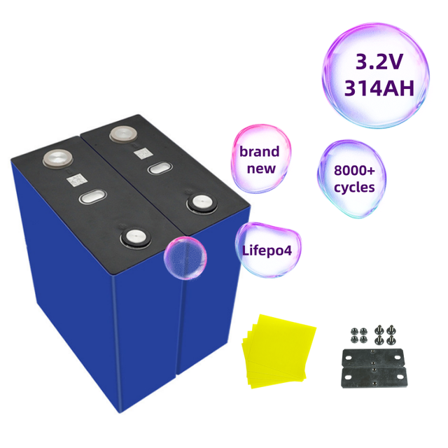 3.2V 314Ah Lifepo4 Cell EV E/Cornex 280ah 304ah 314ah Prismatic Solar Lithium Battery Solar Batteries