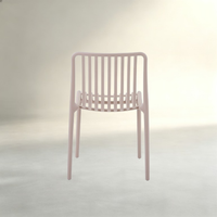 Chaise de salle à manger moderne en polypropylène de haute qualité, empilable, sans accoudoirs, en plastique, prix abordable pour les événements