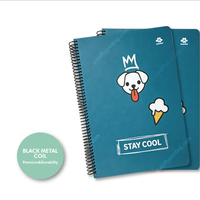 Cuaderno Personalizable con Cubierta, Tamaño A4, Doble Espiral, para la Escuela y Estudiantes, Cuaderno de Ejercicios
