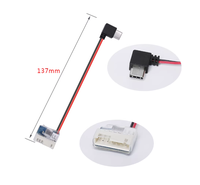 Cable de Alimentación Tipo C a 5V con Conector Balanceado, Cable de Carga para Cámara Go Pro Hero 6/7/8/9/10/11, Pieza para Dron FPV