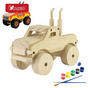 STEMキット DIYペイントおもちゃ 木製飛行機工作キット 子供向け W03A151 - Product Image 5