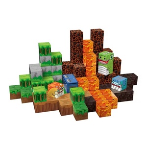 Bloques de Construcción Magnéticos al por Mayor, Juguete STEM de Dinosaurios para Preescolares, Set de Construcción de Cubos de Píxeles 3D, Precio al por Mayor - Product Image 1