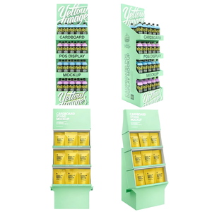 Umwelt freundlicher Wellpappe ständer für Supermarkt-Werbe zwecke Einfache Montage Food Snacks Cosmetics Display - Product Image 2