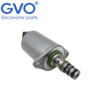 Vanne solénoïde proportionnelle pour pompe hydraulique GVO TM70202, vanne solénoïde de grue, vanne solénoïde de forage rotatif pour pièces d'excavatrice